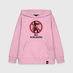 Детская толстовка-худи No walkers