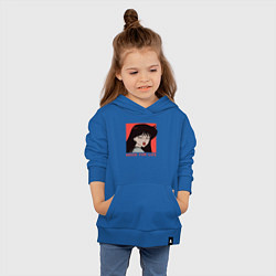 Толстовка детская хлопковая Рей Хино, цвет: синий — фото 2