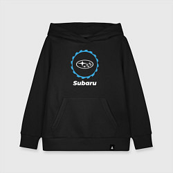 Толстовка детская хлопковая Subaru в стиле Top Gear, цвет: черный