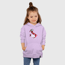 Толстовка детская хлопковая Forza Milan, цвет: лаванда — фото 2