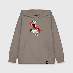 Толстовка детская хлопковая Forza Milan, цвет: утренний латте