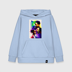 Толстовка детская хлопковая Уилл Смит, цвет: мягкое небо
