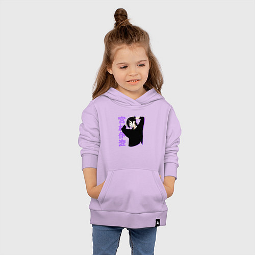 Детская толстовка-худи Изуми - Хоримия / Лаванда – фото 4