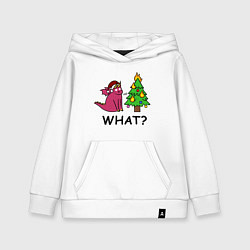 Толстовка детская хлопковая Дракон - Символ года, цвет: белый