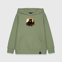 Толстовка детская хлопковая Delta, цвет: авокадо