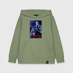 Толстовка детская хлопковая T2 - Arnold, цвет: авокадо