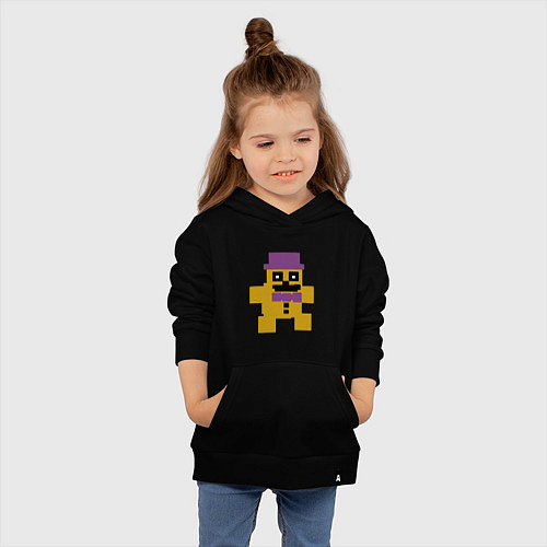 Детская толстовка-худи Fnaf psychic friend / Черный – фото 4