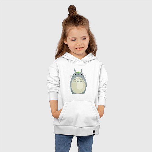Детская толстовка-худи Neighbor Totoro / Белый – фото 4