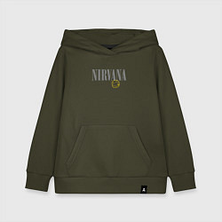 Детская толстовка-худи Nirvana logo smile