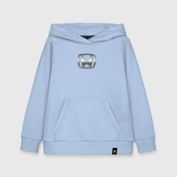 Детская толстовка-худи Honda logo auto grey