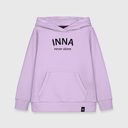 Детская толстовка-худи Inna never alone - motto