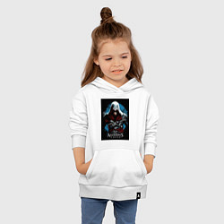 Толстовка детская хлопковая Assassins creed строгий костюм, цвет: белый — фото 2