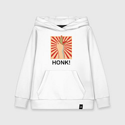 Детская толстовка-худи Гусь honk