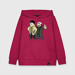 Толстовка детская хлопковая Vault Jay and silent Bob, цвет: маджента