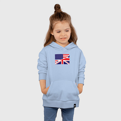 Детская толстовка-худи США и Великобритания / Мягкое небо – фото 4