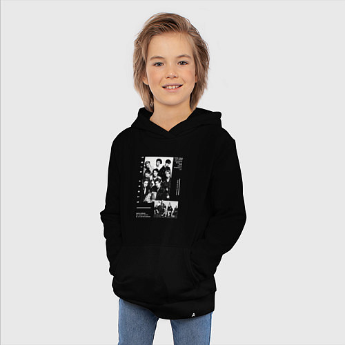 Детская толстовка-худи Stray kids Five Star / Черный – фото 3
