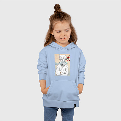 Детская толстовка-худи Очень приятно Бог Томоэ / Мягкое небо – фото 4