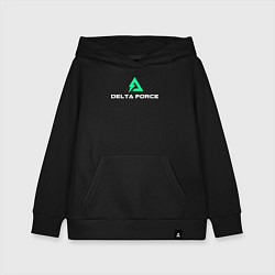 Детская толстовка-худи Delta force hawk ops logo