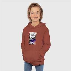 Толстовка детская хлопковая Фестиваль - Мегарок, цвет: кирпичный — фото 2