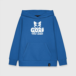 Толстовка детская хлопковая Goro cuddly carnage logo, цвет: синий