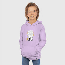 Толстовка детская хлопковая Токийские мстители Мандзиро Сано, цвет: лаванда — фото 2