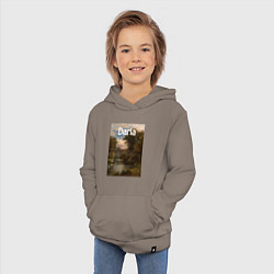 Толстовка детская хлопковая Daria речка, цвет: утренний латте — фото 2