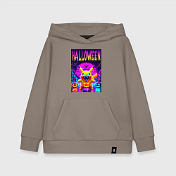 Детская толстовка-худи Pikachu - halloween vaporwave