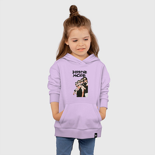 Детская толстовка-худи Depeche Mode Violator 3 / Лаванда – фото 4