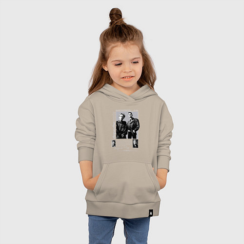 Детская толстовка-худи Depeche Mode - Black Celebration / Миндальный – фото 4