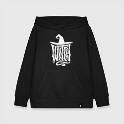 Толстовка детская хлопковая The Witchs Hat, цвет: черный
