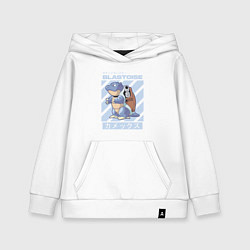 Детская толстовка-худи Покемоны Бластойз Blastoise