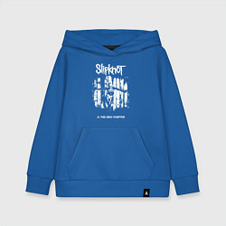 Толстовка детская хлопковая Slipknot - skeleton girl, цвет: синий
