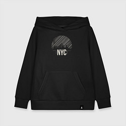 Детская толстовка-худи NYC vibe