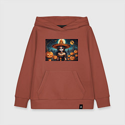 Детская толстовка-худи Страшилки ведьмочка