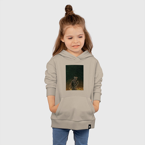 Детская толстовка-худи Dark souls рыцарь / Миндальный – фото 4