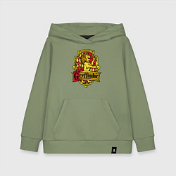 Детская толстовка-худи Hogwarts - gryffindor logo