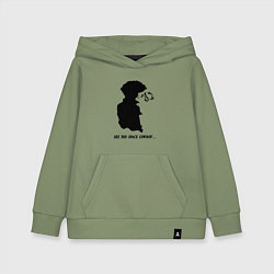 Толстовка детская хлопковая Ковбой Бибоп Спайк Шпигель Аниме, цвет: авокадо