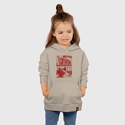 Толстовка детская хлопковая Аниме Берсерк, цвет: миндальный — фото 2