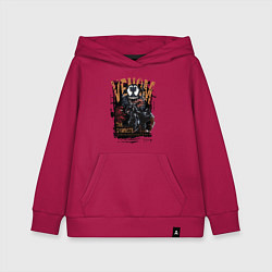Толстовка детская хлопковая Веном черный симбиот, цвет: маджента