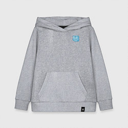 Толстовка детская хлопковая Icecube, цвет: меланж