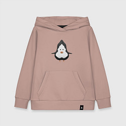 Детская толстовка-худи Cartoon penguin character