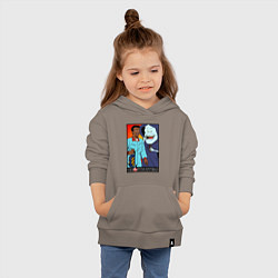 Толстовка детская хлопковая Ghostbusters - Winston and the sandman, цвет: утренний латте — фото 2