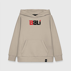 Толстовка детская хлопковая Bali, цвет: миндальный