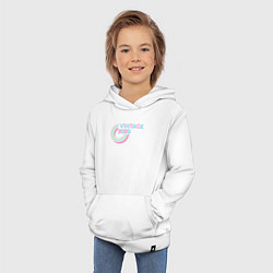 Толстовка детская хлопковая Винтаж 2020, цвет: белый — фото 2