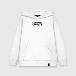 Толстовка детская хлопковая Конец игры, цвет: белый