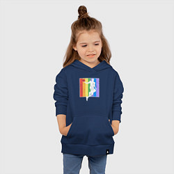Толстовка детская хлопковая Play basket, цвет: тёмно-синий — фото 2