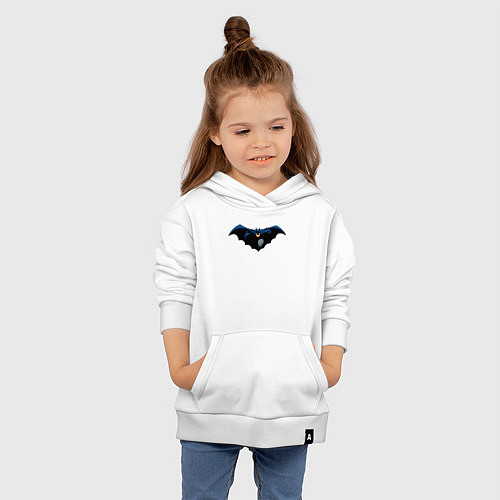 Детская толстовка-худи Поймать Бэтмена / Белый – фото 4