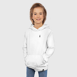 Толстовка детская хлопковая Купола, цвет: белый — фото 2
