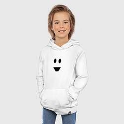 Толстовка детская хлопковая Я привидение, цвет: белый — фото 2