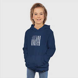 Толстовка детская хлопковая USA style, цвет: тёмно-синий — фото 2